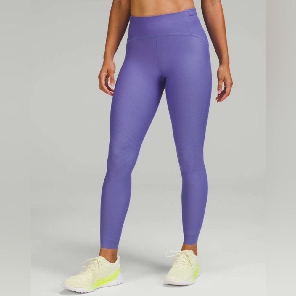 Lululemon SenseKnit High-Rise Running Leggings 28” | Size 8 | Violet |